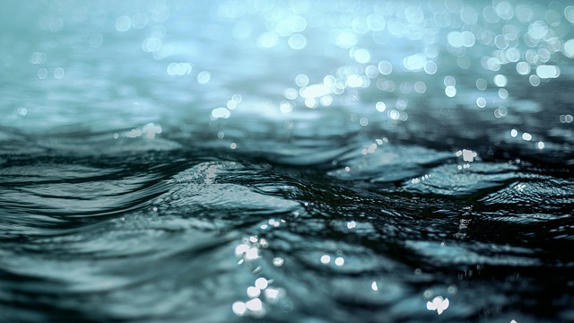 Baptism by full immersion in water